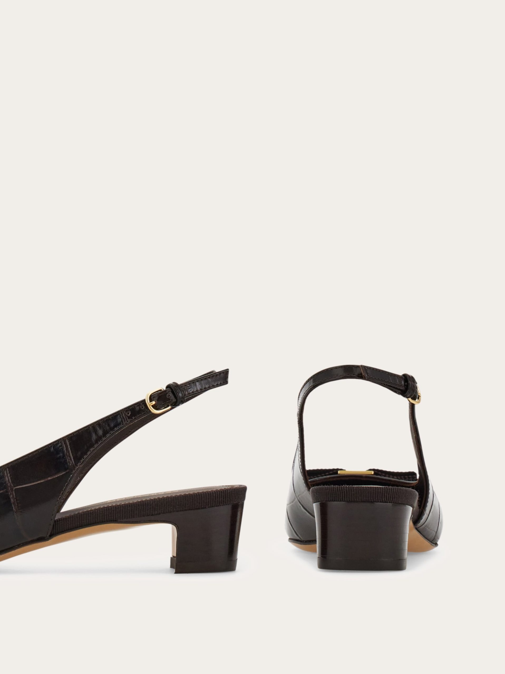 Ferragamo Iconic bow slingback - Image 3